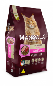 Ração Mandala Gatos Adultos Premium